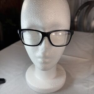 Ray-Ban RB1536 3600 Eyeglasses Black Blue Square Full‎ Rim Frame 48-16-130 9156